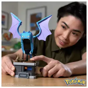 Mattel MEGA Pokémon HTH72 Mini Motion Golbat 318 Pcs miniatura 7