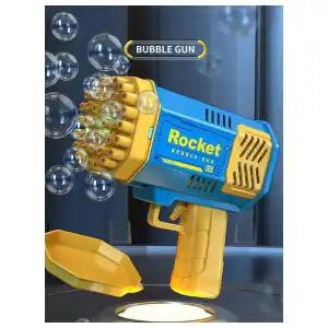Rocket Bubble Blaster 40 Holes (16 cm) miniatura 1