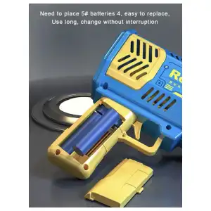 Rocket Bubble Blaster 40 Holes (16 cm) miniatura 5
