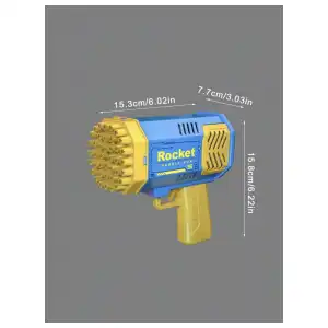 Rocket Bubble Blaster 40 Holes (16 cm) miniatura 2