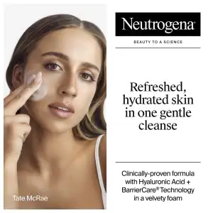 Neutrogena Hydro Boost Hydrating Gel Cleanser For Normal to Dry Skin 230 mL (7.8 oz) miniatura 4