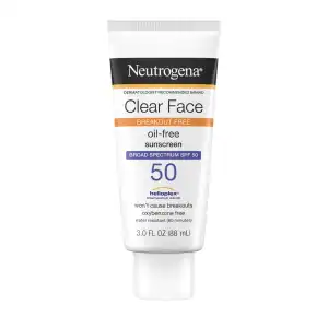 Neutrogena Clear Face Oil-Free Sunscreen Broad Spectrum SPF 50 88 mL (3 oz) miniatura 1
