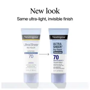 Neutrogena Ultra Sheer Dry-Touch Sunscreen Broad Spectrum SPF 70 88 mL (3 oz) miniatura 8