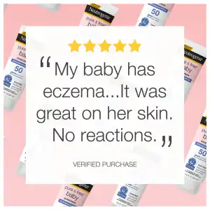 Neutrogena Pure & Free Baby Sunscreen Broad Spectrum SPF 50 88 mL (3 oz) miniatura 5