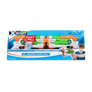 ZURU X-Shot 2x Micro Fast-Fill Water Blaster 170 mL (25 cm) miniatura 2