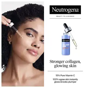 Neutrogena Collagen Bank 15% Vitamin C Serum 14 mL (0.5 oz) miniatura 4