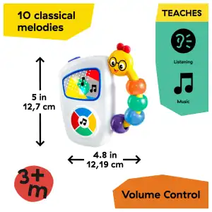 Baby Einstein Take Along Tunes Musical Toy 3m+ (13 cm) miniatura 4