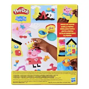 Hasbro Play-Doh Peppa Pig Stylin' Set 9 Cans 284 g (10 oz) miniatura 4