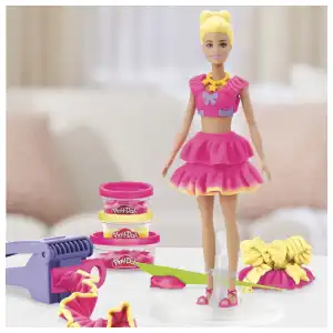 Hasbro Play-Doh Barbie Ruffles & Bows 3 Cans 183.5 g (6.49 oz) miniatura 10