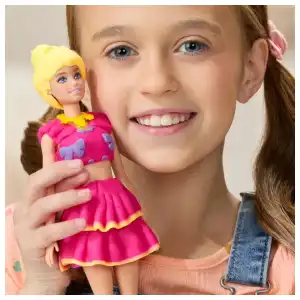 Hasbro Play-Doh Barbie Ruffles & Bows 3 Cans 183.5 g (6.49 oz) miniatura 9