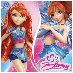 Playmates Toys Winx Club Bloom Fairy of the Dragon Flame (28 cm) miniatura 9