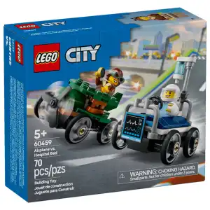 LEGO City 60459 Airplane vs. Hospital Bed 70 Pcs miniatura 2