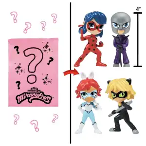 Playmates Toys Miraculous Magic Heroez Shake Surprise (10 cm) miniatura 6