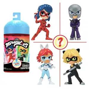 Playmates Toys Miraculous Magic Heroez Shake Surprise (10 cm) miniatura 1