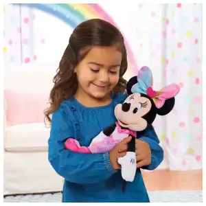 Just Play Disney Junior Minnie Sparkle & Sing Minnie Mouse Plush (38 cm) miniatura 7