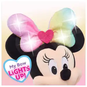 Just Play Disney Junior Minnie Sparkle & Sing Minnie Mouse Plush (38 cm) miniatura 5