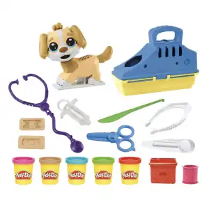 Hasbro Play-Doh Care & Carry Vet 5 Cans 284 g (10 oz) miniatura 3