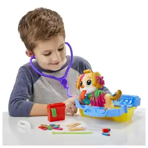 Hasbro Play-Doh Care & Carry Vet 5 Cans 284 g (10 oz) miniatura 12