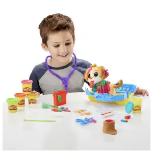 Hasbro Play-Doh Care & Carry Vet 5 Cans 284 g (10 oz) miniatura 13