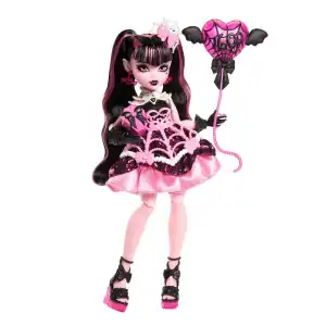 Mattel Monster High Scary Sweet Birthday Draculaura (28 cm) miniatura 1