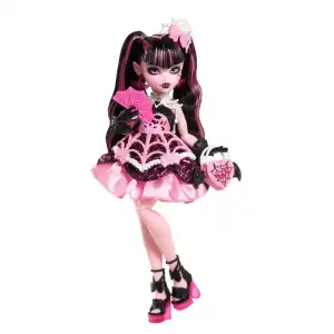 Mattel Monster High Scary Sweet Birthday Draculaura (28 cm) miniatura 8