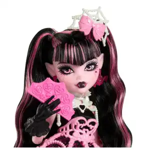 Mattel Monster High Scary Sweet Birthday Draculaura (28 cm) miniatura 3