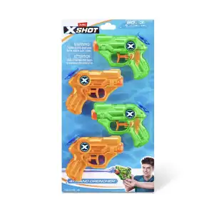 ZURU X-Shot 4x Nano Drencher 80 mL (12 cm) miniatura 1