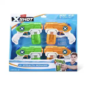 ZURU X-Shot 4x Stealth Soaker 200 mL (19 cm) miniatura 2
