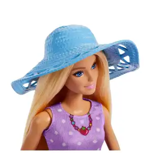 Mattel Barbie Family & Friends Sister Picnic Club Chelsea & Barbie "Malibu" Dolls & Accesories (13 cm / 29 cm) miniatura 5